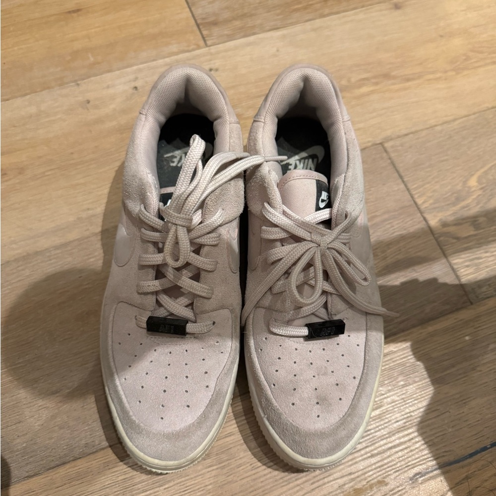 Pink Suede Nike Air Force 1